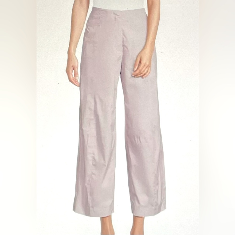 NWOT - ATM Poplin Wide Leg Crop Pants - Size 12